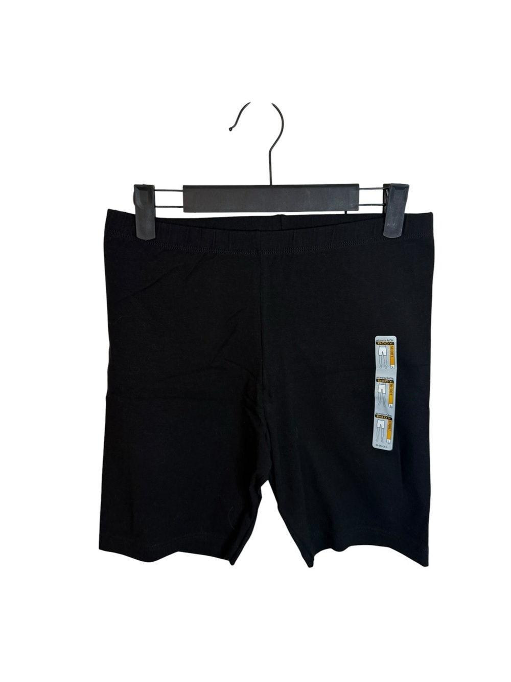 New Danskin Vintage Made in USA Black Stretchfit Bike Shorts 2 Pack